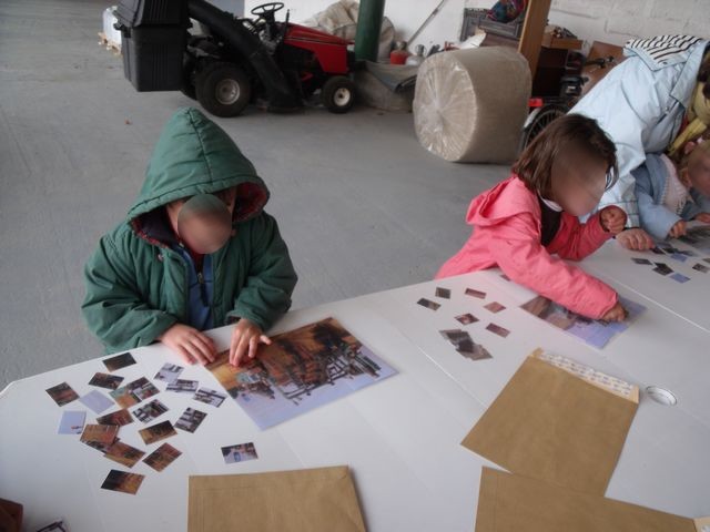 Ferme pédagogique : puzzles ecole sortie fin d'année