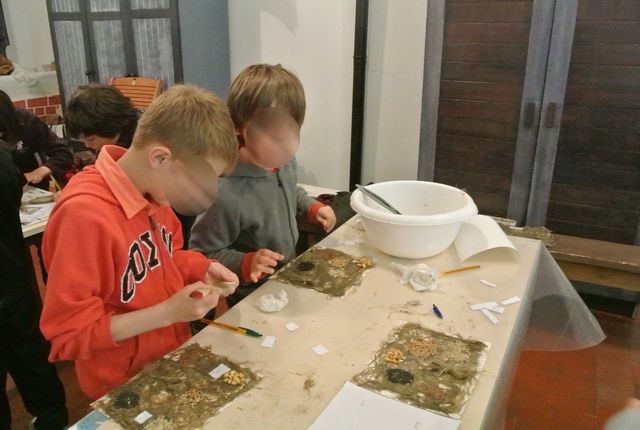 Ferme pédagogique : arts plastiques sortie découverte lin